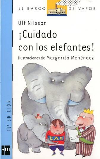 CUIDADO CON LOA ELEFANTES! (B.V. AZUL 81) | 9788434861084 | NILSSON, ULF | Llibreria Aqualata | Comprar llibres en català i castellà online | Comprar llibres Igualada