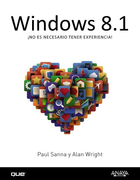 WINDOWS 8.1 | 9788441536548 | SANNA, PAUL/WRIGHT, ALAN | Llibreria Aqualata | Comprar libros en catalán y castellano online | Comprar libros Igualada