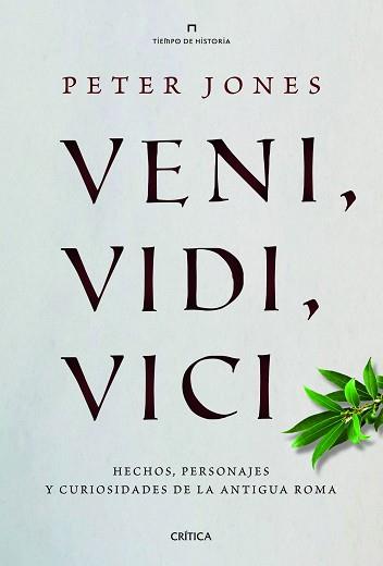 VENI, VIDI, VICI | 9788498925746 | JONES, PETER | Llibreria Aqualata | Comprar llibres en català i castellà online | Comprar llibres Igualada