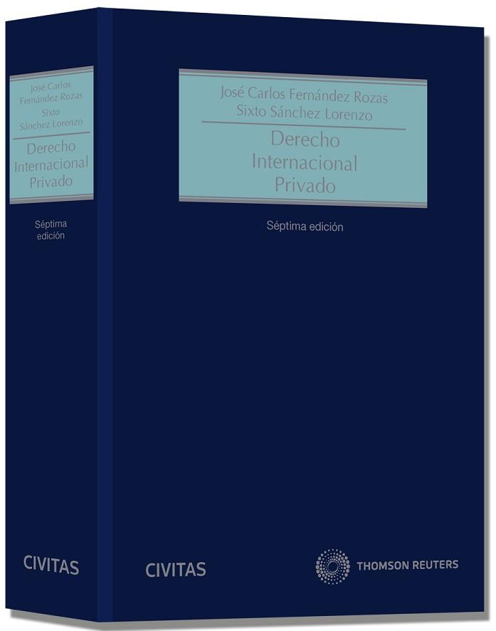 DERECHO INTERNACIONAL PRIVADO (DUO) (PAPEL + E-BOOK) | 9788447045051 | FERNÁNDEZ ROZAS, JOSÉ CARLOS / SÁNCHEZ LORENZO, SIXTO | Llibreria Aqualata | Comprar llibres en català i castellà online | Comprar llibres Igualada