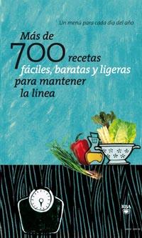 MAS DE 700 RECETAS FACILES, BARATAS Y LIGERAS PARA MANTENER | 9788498678420 | AUTORES , VARI0S | Llibreria Aqualata | Comprar llibres en català i castellà online | Comprar llibres Igualada