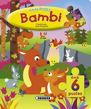 BAMBI (LLIBRE PUZZLE) | 9788430542994 | SUSAETA, EQUIP | Llibreria Aqualata | Comprar llibres en català i castellà online | Comprar llibres Igualada