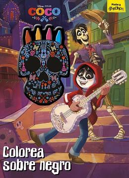 COCO. COLOREA SOBRE NEGRO | 9788416913718 | DISNEY | Llibreria Aqualata | Comprar llibres en català i castellà online | Comprar llibres Igualada