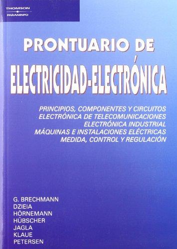 PRONTUARIO DE ELECTRICIDAD-ELECTRONICA | 9788428322256 | BRECHMANN, G. | Llibreria Aqualata | Comprar llibres en català i castellà online | Comprar llibres Igualada