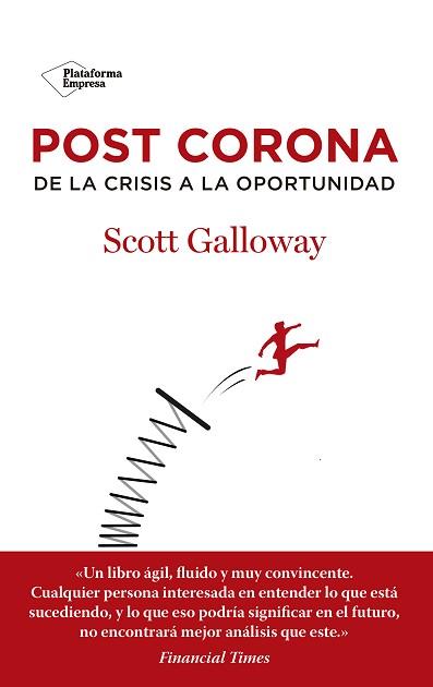 POST CORONA | 9788418582455 | GALLOWAY, SCOTT | Llibreria Aqualata | Comprar llibres en català i castellà online | Comprar llibres Igualada