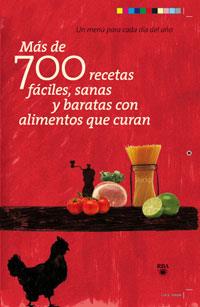 MAS DE 700 RECETAS FACILES, SANAAS Y BARATAS CON ALIMENTOS Q | 9788498677614 | AUTORES , VARIOS | Llibreria Aqualata | Comprar libros en catalán y castellano online | Comprar libros Igualada