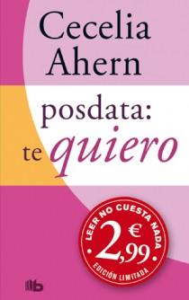 POSDATA TE QUIERO | 9788498726688 | AHERN, CECELIA | Llibreria Aqualata | Comprar llibres en català i castellà online | Comprar llibres Igualada