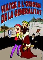 VIATGE A L'ORIGEN DE LA GENERALITAT | 9788489086326 | SALAT, MARIA TERESA (TEXTOS) / GRANELL, TON (DIBUIXOS) | Llibreria Aqualata | Comprar llibres en català i castellà online | Comprar llibres Igualada