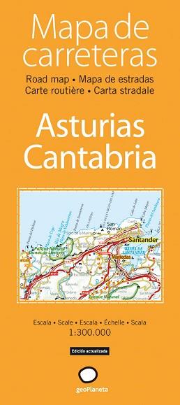 MAPA ASTURIAS Y CANTABRIA 1:300.000 | 9788408077855 | VARIS | Llibreria Aqualata | Comprar llibres en català i castellà online | Comprar llibres Igualada