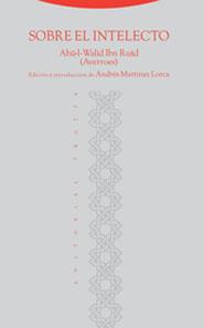 SOBRE EL INTELECTO | 9788481647075 | AVERROES | Llibreria Aqualata | Comprar libros en catalán y castellano online | Comprar libros Igualada