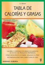 TABLA DE CALORIAS Y GRASAS | 9788425515149 | KLEVER, U. | Llibreria Aqualata | Comprar llibres en català i castellà online | Comprar llibres Igualada