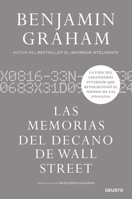 MEMORIAS DEL DECANO DE WALL STREET, LAS | 9788423435968 | GRAHAM, BENJAMIN | Llibreria Aqualata | Comprar llibres en català i castellà online | Comprar llibres Igualada