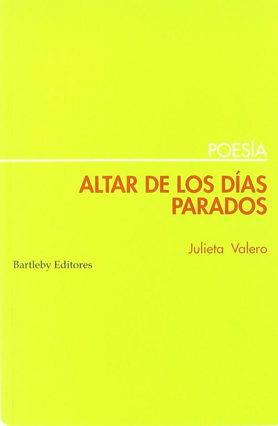 ALTAR DE LOS DIAS PARADOS | 9788495408228 | VALERO PERANDONES, JULIA MARIA | Llibreria Aqualata | Comprar llibres en català i castellà online | Comprar llibres Igualada