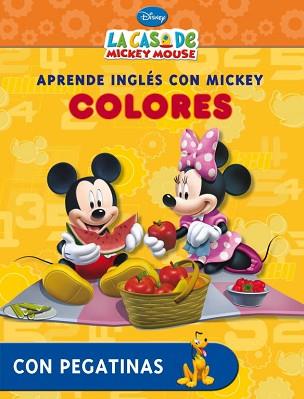 APRENDE INGLES CON MICKEY. COLORES CON PEGATINAS | 9788401902338 | DISNEY | Llibreria Aqualata | Comprar libros en catalán y castellano online | Comprar libros Igualada