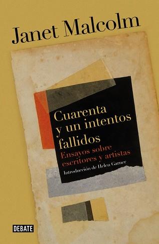 CUARENTA Y UN INTENTOS FALLIDOS | 9788499925318 | MALCOLM, JANET | Llibreria Aqualata | Comprar llibres en català i castellà online | Comprar llibres Igualada