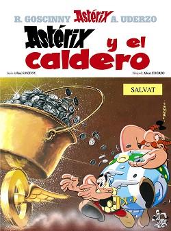 ASTERIX Y EL CALDERO (ASTERIX 13) | 9788434567313 | COSCINNY / UDERZO | Llibreria Aqualata | Comprar libros en catalán y castellano online | Comprar libros Igualada