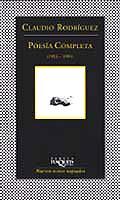 POESIA COMPLETA 1953-1991 (FABULA 232) | 9788483109779 | RODRIGUEZ, CLAUDIO | Llibreria Aqualata | Comprar libros en catalán y castellano online | Comprar libros Igualada