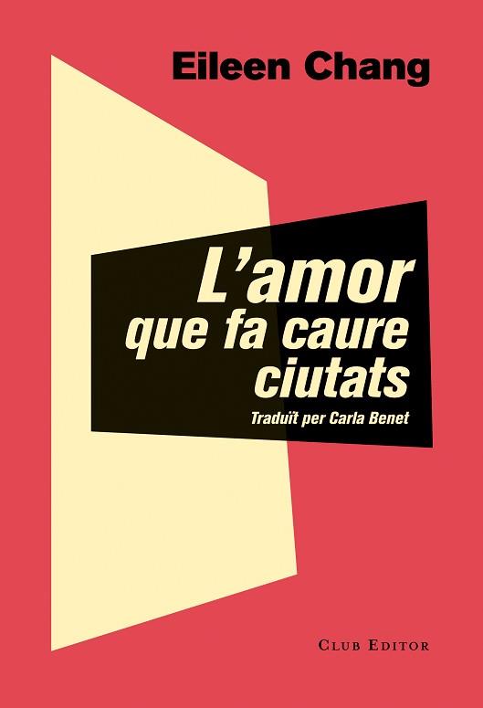 AMOR QUE FA CAURE CIUTATS, L' | 9788473292054 | CHANG, EILEEN | Llibreria Aqualata | Comprar llibres en català i castellà online | Comprar llibres Igualada