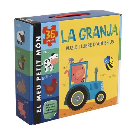 GRANJA, LA. PUZLE I ADHESIUS | 9788490576519 | LITTLE TIGER PRESS | Llibreria Aqualata | Comprar llibres en català i castellà online | Comprar llibres Igualada