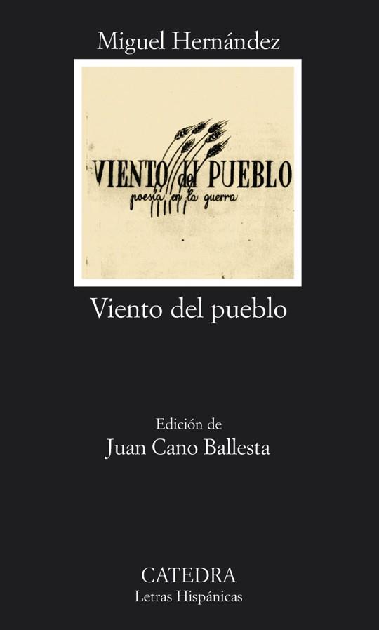 VIENTO DEL PUEBLO (L.H. 308) | 9788437608532 | HERNANDEZ, MIGUEL | Llibreria Aqualata | Comprar libros en catalán y castellano online | Comprar libros Igualada