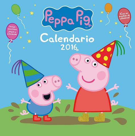 2016 CALENDARIO PEPPA PIG  | 9788401907364 | VARIOS AUTORES | Llibreria Aqualata | Comprar llibres en català i castellà online | Comprar llibres Igualada