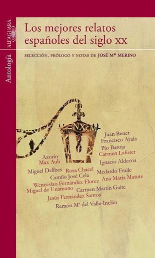 MEJORES RELATOS ESPAÑOLES DEL SIGLO XX, LOS | 9788420411385 | MERINO, JOSÉ MARÍA | Llibreria Aqualata | Comprar llibres en català i castellà online | Comprar llibres Igualada