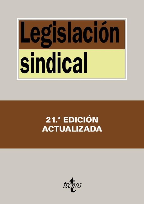 LEGISLACIÓN SINDICAL | 9788430955657 | Llibreria Aqualata | Comprar llibres en català i castellà online | Comprar llibres Igualada