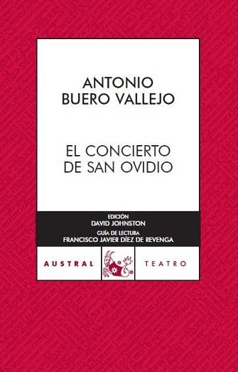 CONCIERTO DE SAN OVIDIO (AUSTRAL TEATRO 82) | 9788467023206 | BUERO VALLEJO, ANTONIO | Llibreria Aqualata | Comprar llibres en català i castellà online | Comprar llibres Igualada