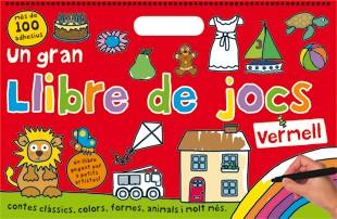 UN GRAN LLIBRE DE JOCS VERMELL | 9788424648503 | Llibreria Aqualata | Comprar llibres en català i castellà online | Comprar llibres Igualada