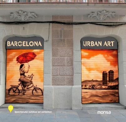 BARCELONA URBAN ART | 9788415829942 | INSTITUTO MONSA DE EDICIONES, S.A. | Llibreria Aqualata | Comprar llibres en català i castellà online | Comprar llibres Igualada
