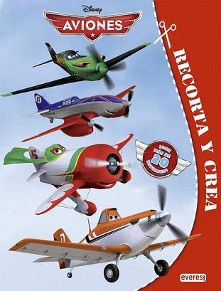 AVIONES (RECORTA Y CREA) | 9788444169491 | WALT DISNEY COMPANY | Llibreria Aqualata | Comprar libros en catalán y castellano online | Comprar libros Igualada