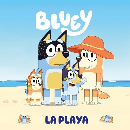 BLUEY. UN CUENTO - LA PLAYA  | 9788448868123 | BLUEY | Llibreria Aqualata | Comprar libros en catalán y castellano online | Comprar libros Igualada