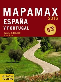 MAPAMAX 2016. ESPAÑA Y PORTUGAL | 9788499358482 | ANAYA TOURING | Llibreria Aqualata | Comprar libros en catalán y castellano online | Comprar libros Igualada