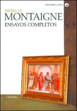 ENSAYOS COMPLETOS DE MONTAIGNE (BIBLIOTECA AVREA) | 9788437620350 | MONTAIGNE, MICHEL DE | Llibreria Aqualata | Comprar llibres en català i castellà online | Comprar llibres Igualada