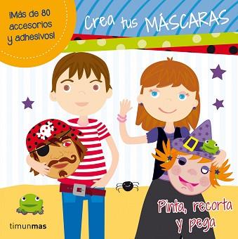 CREA TUS MÁSCARAS | 9788408034384 | AA. VV. | Llibreria Aqualata | Comprar llibres en català i castellà online | Comprar llibres Igualada