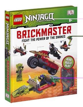 LEGO NINJAGO BRICKMASTER. ENFRÉNTATE AL PODER DE LAS SERPIENTES | 9788448834845 | VARIOS AUTORES | Llibreria Aqualata | Comprar llibres en català i castellà online | Comprar llibres Igualada