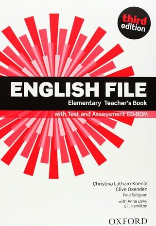 ENGLISH FILE ELEMENTARY TEACHER'S BOOK &TEST CD PACK 3RD EDITION | 9780194598743 | OXENDEN, CLIVE | Llibreria Aqualata | Comprar llibres en català i castellà online | Comprar llibres Igualada