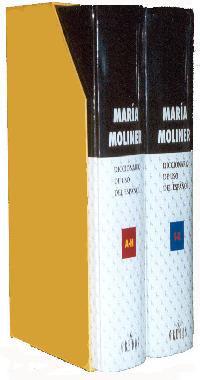 DICCIONARIO MARIA MOLINER DE USO DEL ESPAÑOL (CAJA 2 VOLS.) | 9788424926892 | MOLINER, MARIA | Llibreria Aqualata | Comprar libros en catalán y castellano online | Comprar libros Igualada