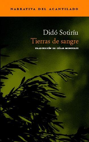 TIERRAS DE SANGRE (NARRATIVA 36) | 9788495359957 | SOTIRIU, DIDO | Llibreria Aqualata | Comprar llibres en català i castellà online | Comprar llibres Igualada