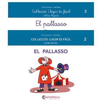 LLEGIR ÉS FÀCIL 2. EL PALLASSO | 9788418427428 | CUBINSÀ ADSUAR, NÚRIA | Llibreria Aqualata | Comprar llibres en català i castellà online | Comprar llibres Igualada