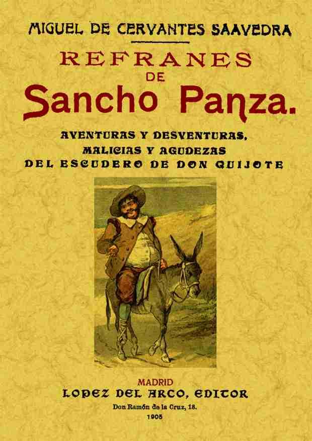 REFRANES DE SANCHO PANZA | 9788495636201 | CERVANTES SAAVEDRA, MIGUEL DE | Llibreria Aqualata | Comprar llibres en català i castellà online | Comprar llibres Igualada