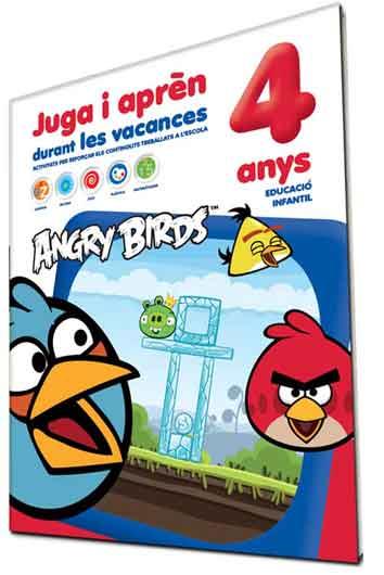 ANGRY BIRDS. JUGA I APREN A LES VACANCES 4 ANYS | 9788415372493 | AAVV | Llibreria Aqualata | Comprar llibres en català i castellà online | Comprar llibres Igualada