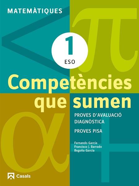 COMPETÈNCIES QUE SUMEN. MATEMÀTIQUES 1 ESO | 9788421853016 | VARIOS AUTORES | Llibreria Aqualata | Comprar libros en catalán y castellano online | Comprar libros Igualada