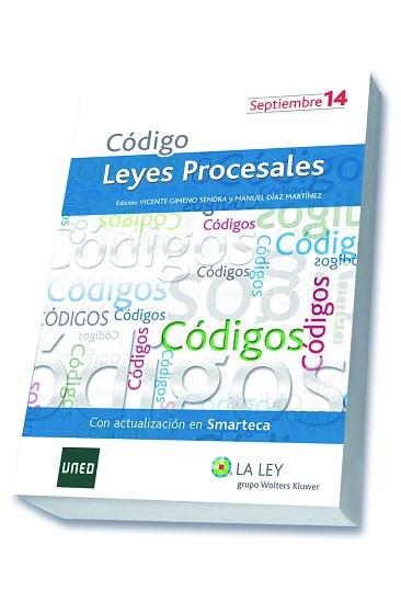 CÓDIGO LEYES PROCESALES (SEPTIEMBRE 2014) | 9788490203460 | REDACCIÓN LA LEY | Llibreria Aqualata | Comprar libros en catalán y castellano online | Comprar libros Igualada