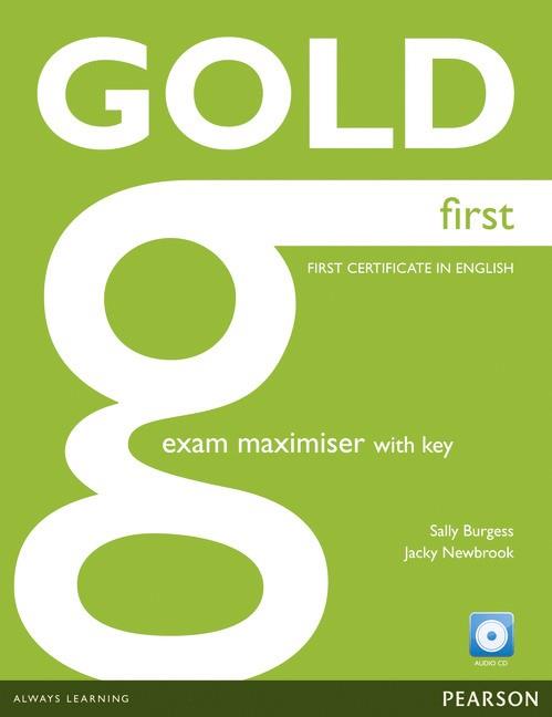 GOLD FIRST MAXIMISER WITH KEY AND AUDIO CD PACK | 9781408297902 | NEWBROOK, JACKY | Llibreria Aqualata | Comprar llibres en català i castellà online | Comprar llibres Igualada