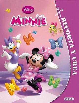 MINNIE. RECORTA Y CREA | 9788444169880 | WALT DISNEY COMPANY | Llibreria Aqualata | Comprar libros en catalán y castellano online | Comprar libros Igualada