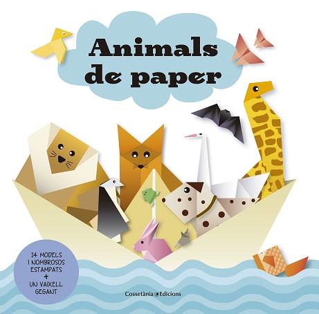 ANIMALS DE PAPER | 9788490345672 | Llibreria Aqualata | Comprar libros en catalán y castellano online | Comprar libros Igualada