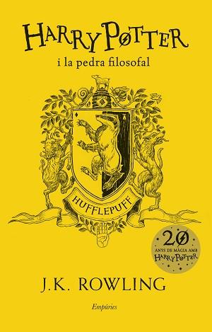 HARRY POTTER I LA PEDRA FILOSOFAL (HUFFLEPUFF) | 9788417016685 | ROWLING, J.K. | Llibreria Aqualata | Comprar libros en catalán y castellano online | Comprar libros Igualada