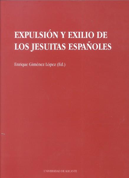 EXPULSION Y EXILIO DE LOS JESUITAS ESPAÑOLES | 9788479083298 | Llibreria Aqualata | Comprar libros en catalán y castellano online | Comprar libros Igualada