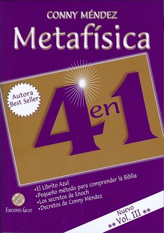 METAFISICA 4 EN 1. VOL 3 | 9789803690991 | MÉNDEZ, CONNY | Llibreria Aqualata | Comprar llibres en català i castellà online | Comprar llibres Igualada